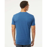 6210 Next Level Unisex CVC T-Shirt Heather Cool Blue