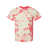 200CR Dyenomite Crystal Tie-Dyed T-Shirt Coral/ Soft Yellow