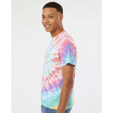 200MS Dyenomite Multi-Color Spiral Tie-Dyed T-Shirt Prism