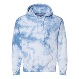 680VR Dyenomite Blended Hooded Tie-Dyed Sweatshirt Cloudy Sky Crystal