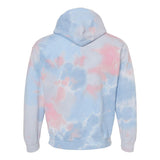 680VR Dyenomite Blended Hooded Tie-Dyed Sweatshirt Coral Dream