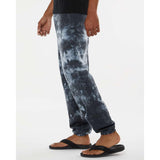 973VR Dyenomite Dream Tie-Dyed Sweatpants Black Crystal