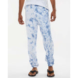 973VR Dyenomite Dream Tie-Dyed Sweatpants Cloudy Sky Crystal