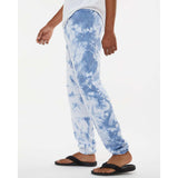 973VR Dyenomite Dream Tie-Dyed Sweatpants Cloudy Sky Crystal