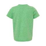 3391 Rabbit Skins Toddler Harborside Mélange T-Shirt Green Melange