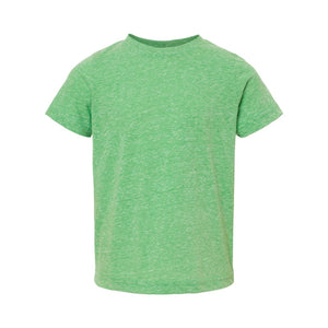 3391 Rabbit Skins Toddler Harborside Mélange T-Shirt Green Melange