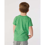 3391 Rabbit Skins Toddler Harborside Mélange T-Shirt Green Melange