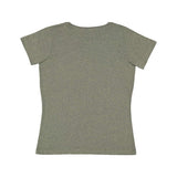 3516 LAT Women's Fine Jersey Tee Bamboo Blackout