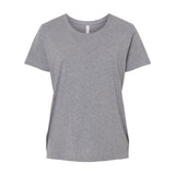 3816 LAT Curvy Collection Women's Fine Jersey Tee Granite Heather