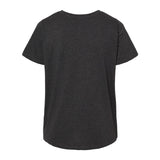 3817 LAT Curvy Collection Women's Fine Jersey V-Neck Tee Vintage Smoke