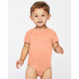 4424 Rabbit Skins Infant Fine Jersey Bodysuit Sunset