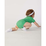 4491 Rabbit Skins Infant Harborside Mélange Bodysuit Green Melange