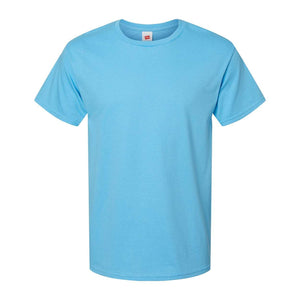 5280 Hanes Essential-T T-Shirt Aquatic Blue