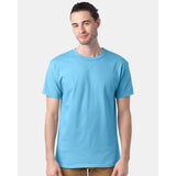 5280 Hanes Essential-T T-Shirt Aquatic Blue