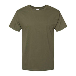 5280 Hanes Essential-T T-Shirt Fatigue Green