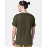 5280 Hanes Essential-T T-Shirt Fatigue Green