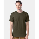 5280 Hanes Essential-T T-Shirt Fatigue Green