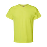 5280 Hanes Essential-T T-Shirt Safety Green