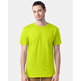 5280 Hanes Essential-T T-Shirt Safety Green