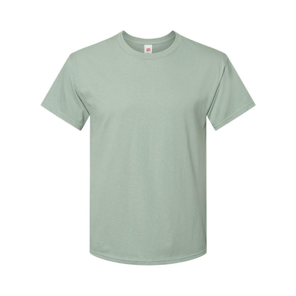 5280 Hanes Essential-T T-Shirt Stonewashed Green