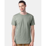 5280 Hanes Essential-T T-Shirt Stonewashed Green