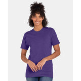 4980 Hanes Perfect-T T-Shirt Grape Smash Heather