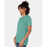 4980 Hanes Perfect-T T-Shirt Marbled Green Clay