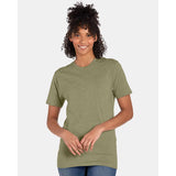 4980 Hanes Perfect-T T-Shirt Oregano Heather