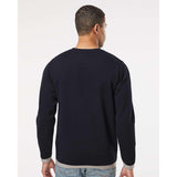 6789 LAT The Statement Fleece Crewneck Sweatshirt Black/ Titanium