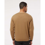 6789 LAT The Statement Fleece Crewneck Sweatshirt Coyote Brown/ Black