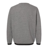 6789 LAT The Statement Fleece Crewneck Sweatshirt Granite Heather/ Black