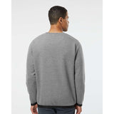 6789 LAT The Statement Fleece Crewneck Sweatshirt Granite Heather/ Black