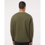 6789 LAT The Statement Fleece Crewneck Sweatshirt Military Green/ Black