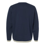 6789 LAT The Statement Fleece Crewneck Sweatshirt Navy/ Titanium