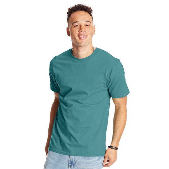 5180 Hanes Beefy-T® T-Shirt Green Clay