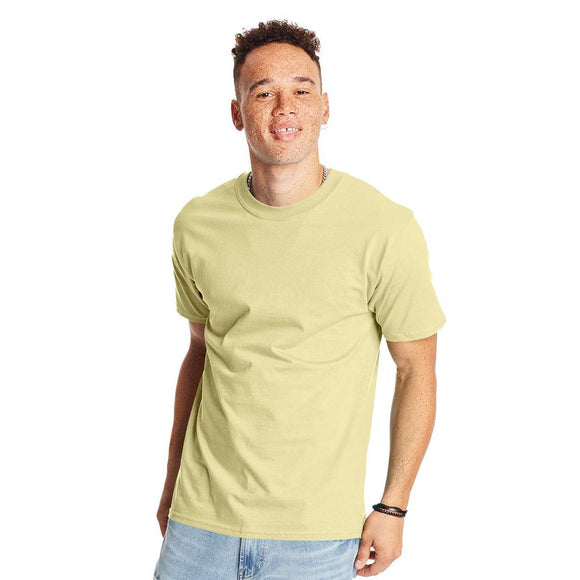 5180 Hanes Beefy-T® T-Shirt Lemon Meringue