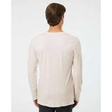 6918 LAT Fine Jersey Long Sleeve Tee Natural Heather