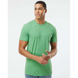 6991 LAT Harborside Mélange T-Shirt Green Melange