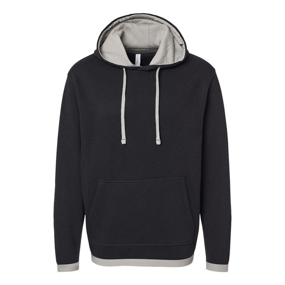 6996 LAT The Statement Fleece Hoodie Black/ Titanium