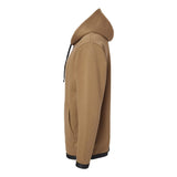 6996 LAT The Statement Fleece Hoodie Coyote Brown/ Black