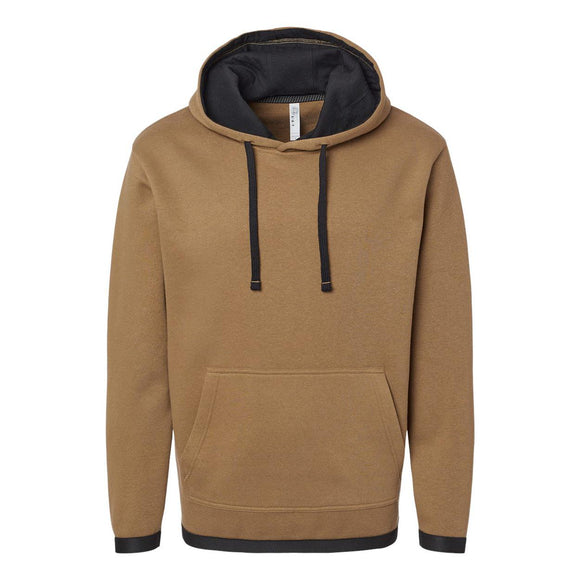 6996 LAT The Statement Fleece Hoodie Coyote Brown/ Black