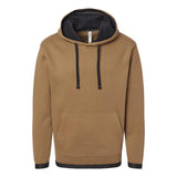 6996 LAT The Statement Fleece Hoodie Coyote Brown/ Black