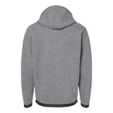 6996 LAT The Statement Fleece Hoodie Granite Heather/ Black