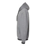 6996 LAT The Statement Fleece Hoodie Granite Heather/ Black