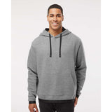 6996 LAT The Statement Fleece Hoodie Granite Heather/ Black