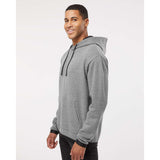 6996 LAT The Statement Fleece Hoodie Granite Heather/ Black