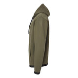 6996 LAT The Statement Fleece Hoodie Military Green/ Black