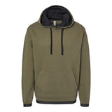 6996 LAT The Statement Fleece Hoodie Military Green/ Black