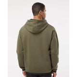 6996 LAT The Statement Fleece Hoodie Military Green/ Black