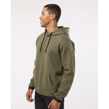 6996 LAT The Statement Fleece Hoodie Military Green/ Black